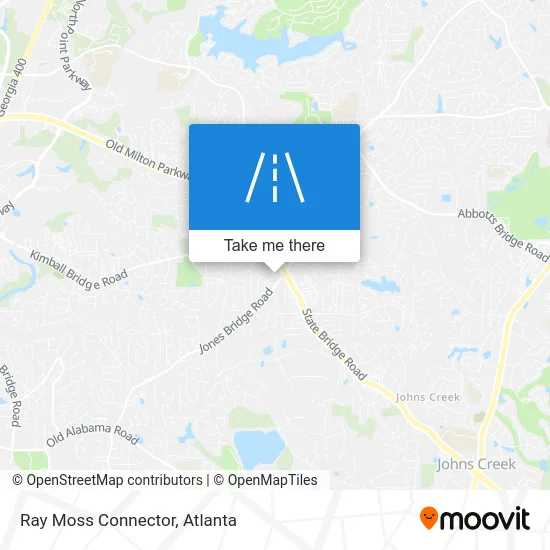 Ray Moss Connector map