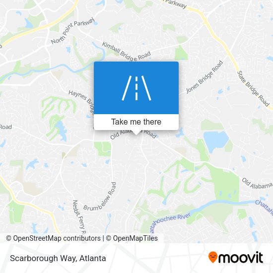 Mapa de Scarborough Way