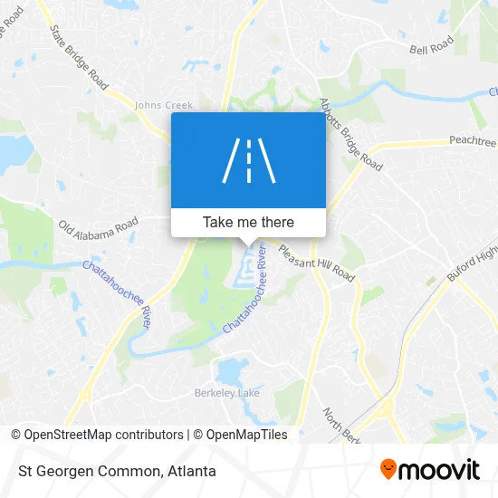 St Georgen Common map