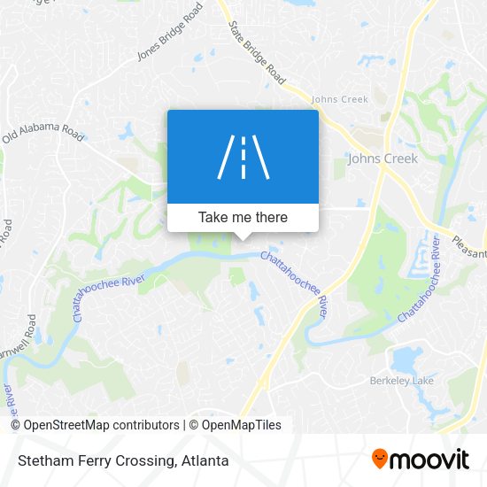 Mapa de Stetham Ferry Crossing