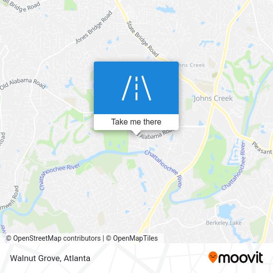Mapa de Walnut Grove
