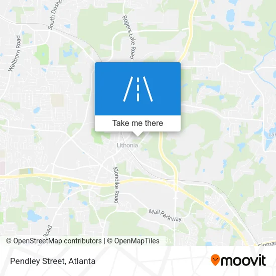 Pendley Street map