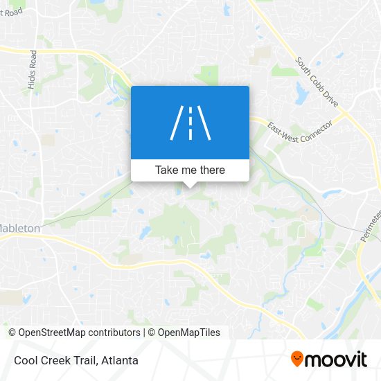 Mapa de Cool Creek Trail