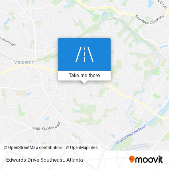 Edwards Drive Southeast map
