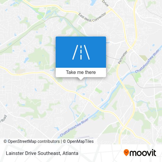 Lainster Drive Southeast map