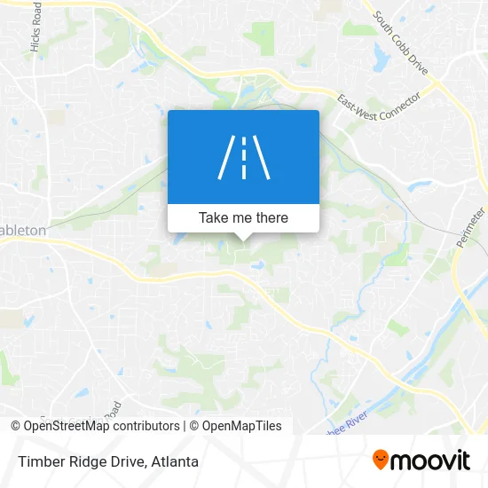 Timber Ridge Drive map