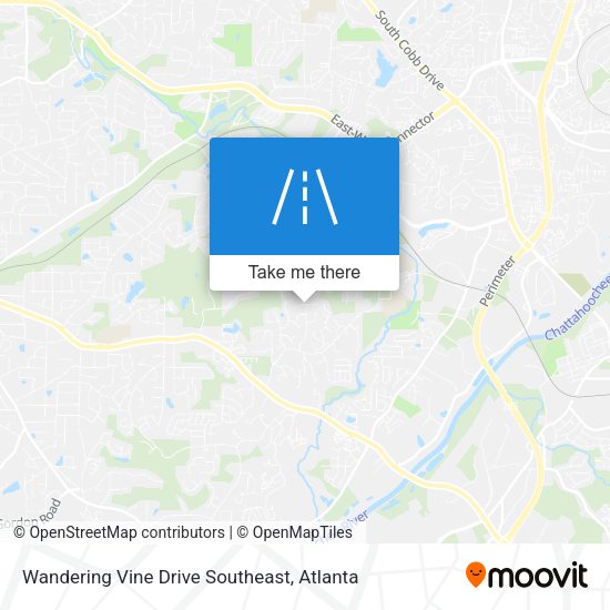 Wandering Vine Drive Southeast map