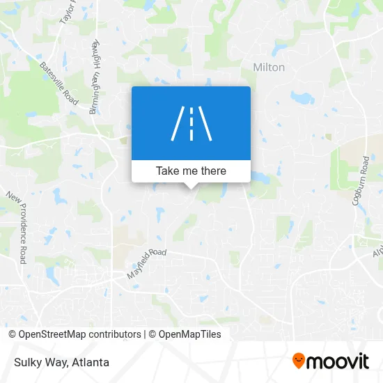 Sulky Way map