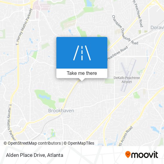 Mapa de Alden Place Drive