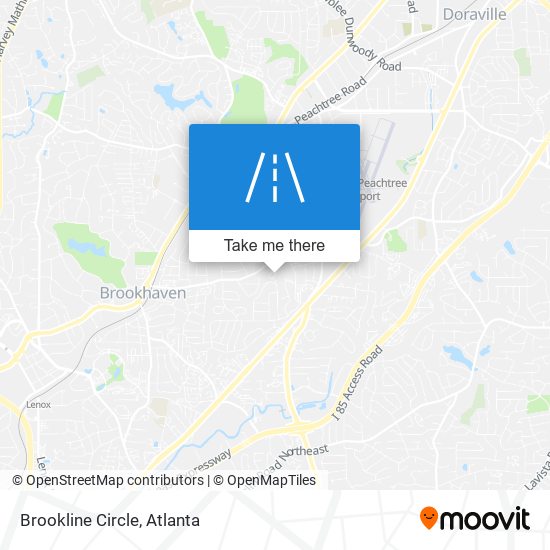 Mapa de Brookline Circle