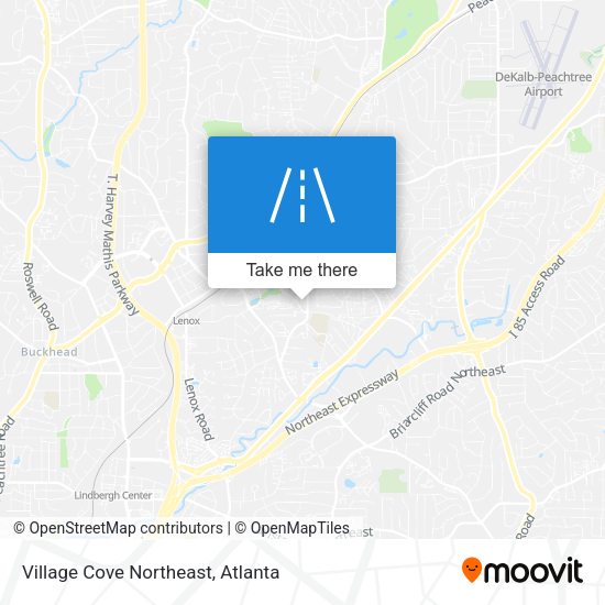 Village Cove Northeast map