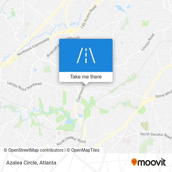 Azalea Circle map