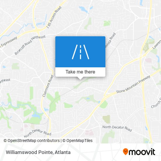 Mapa de Williamswood Pointe