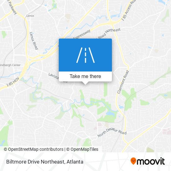 Mapa de Biltmore Drive Northeast