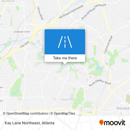 Mapa de Kay Lane Northeast