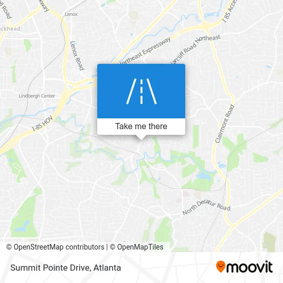 Summit Pointe Drive map