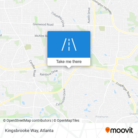 Kingsbrooke Way map