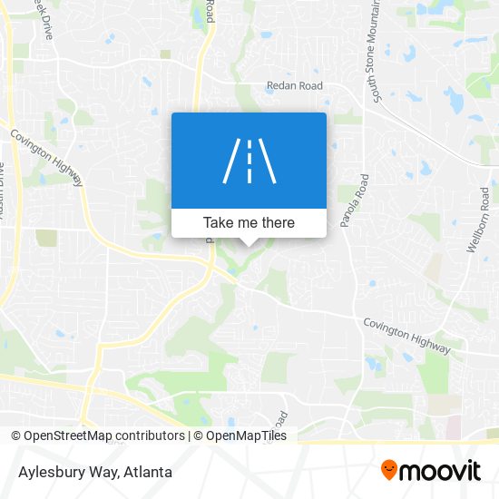 Mapa de Aylesbury Way