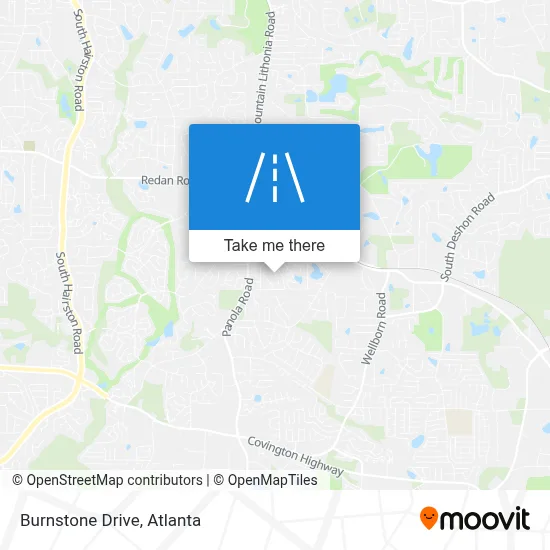 Burnstone Drive map
