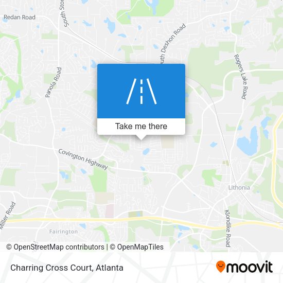 Charring Cross Court map