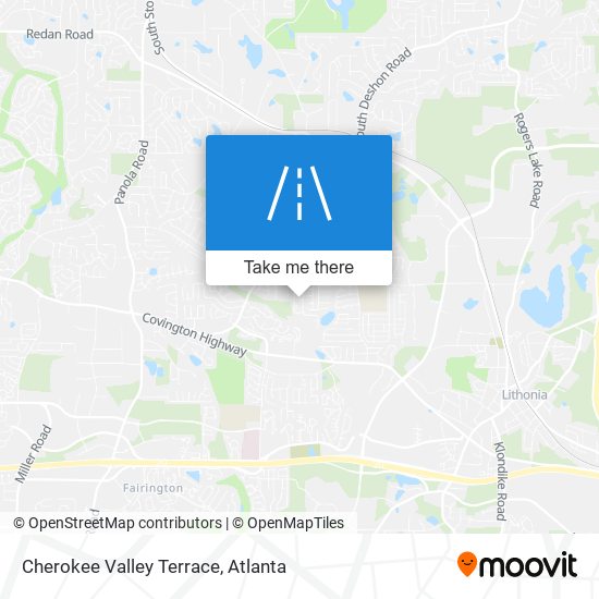 Mapa de Cherokee Valley Terrace