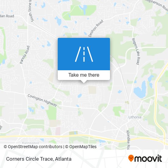 Mapa de Corners Circle Trace