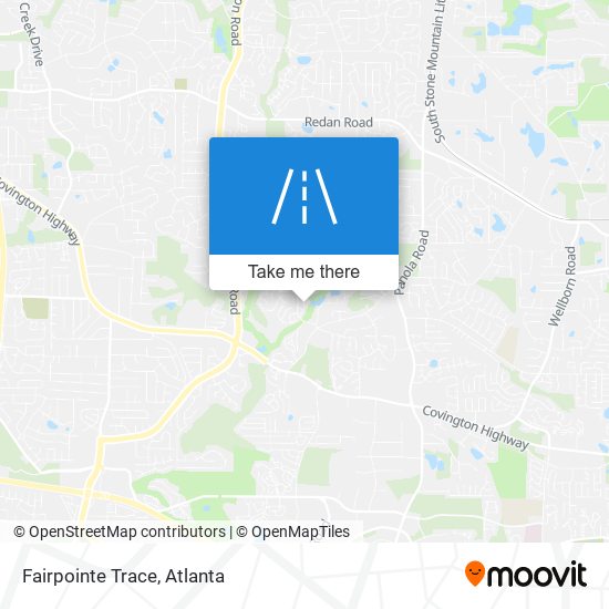 Fairpointe Trace map