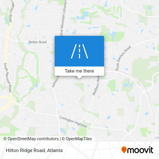 Mapa de Hilton Ridge Road