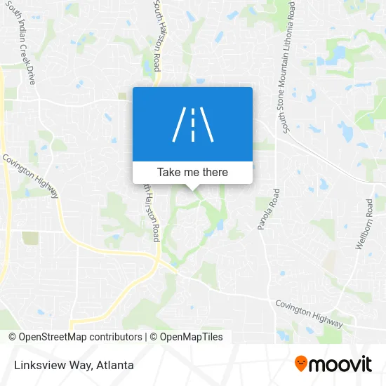 Linksview Way map