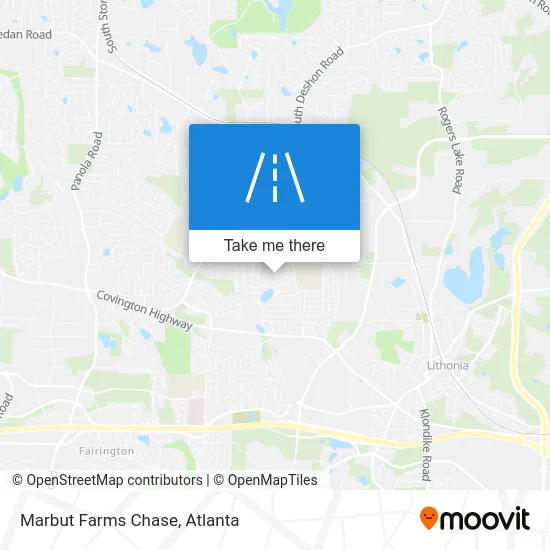 Marbut Farms Chase map