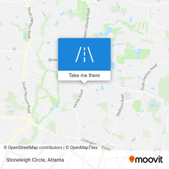 Stoneleigh Circle map