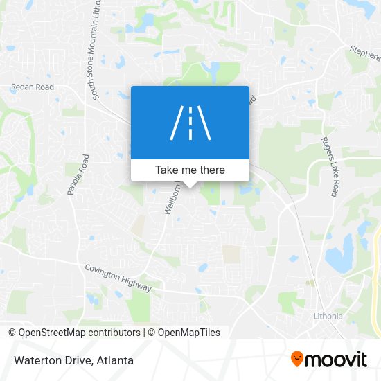 Mapa de Waterton Drive