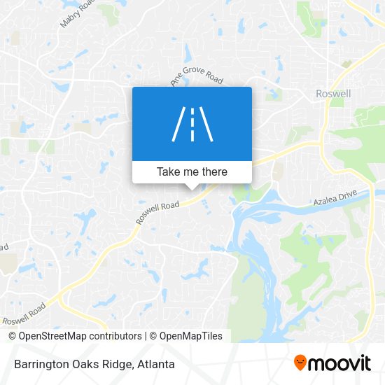 Mapa de Barrington Oaks Ridge
