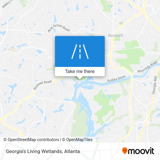 Mapa de Georgia's Living Wetlands
