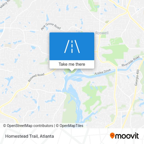Mapa de Homestead Trail