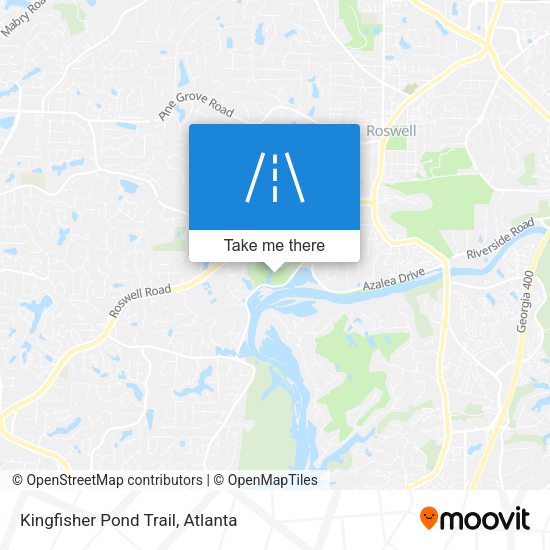 Kingfisher Pond Trail map