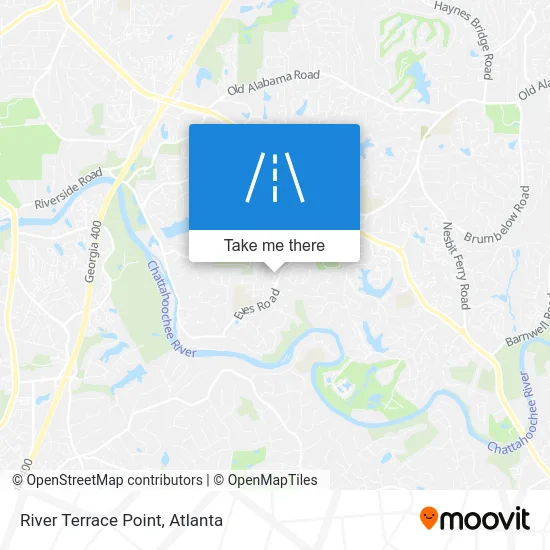 River Terrace Point map