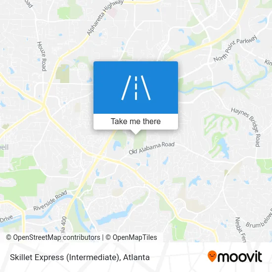 Skillet Express (Intermediate) map