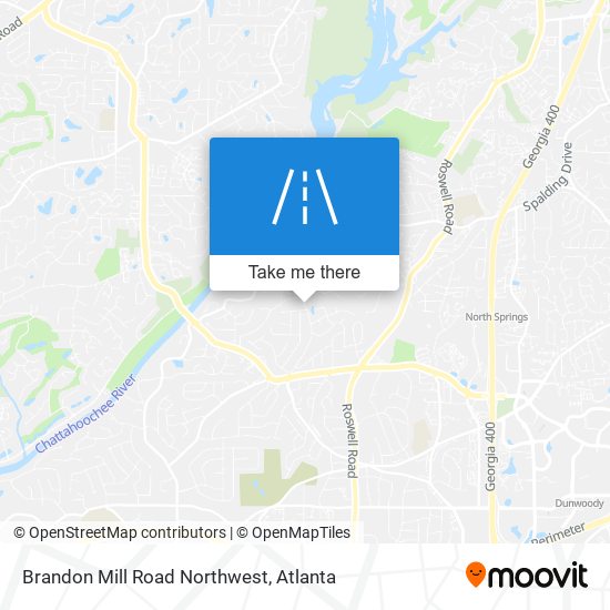 Mapa de Brandon Mill Road Northwest