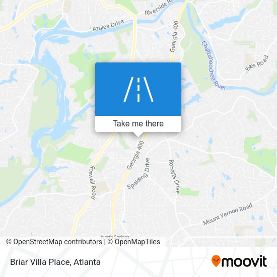 Mapa de Briar Villa Place