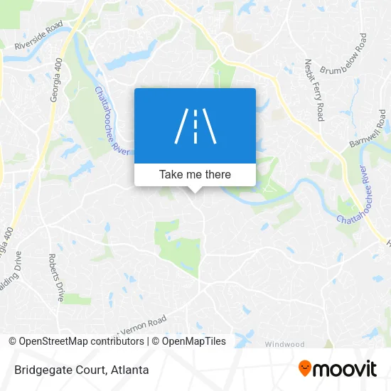 Bridgegate Court map