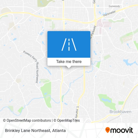 Mapa de Brinkley Lane Northeast