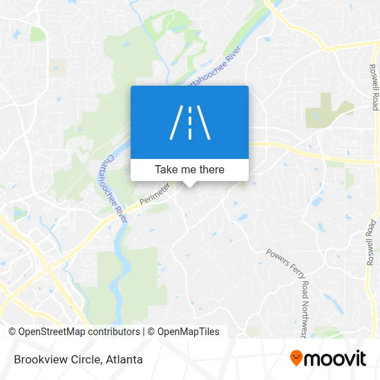 Brookview Circle map