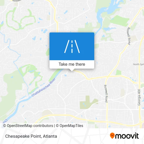 Chesapeake Point map