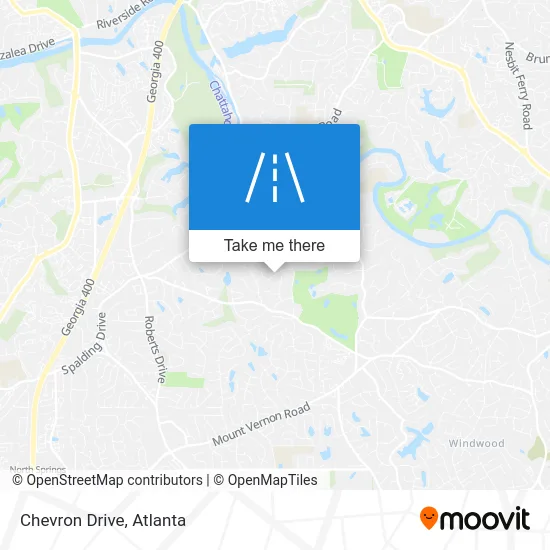 Chevron Drive map