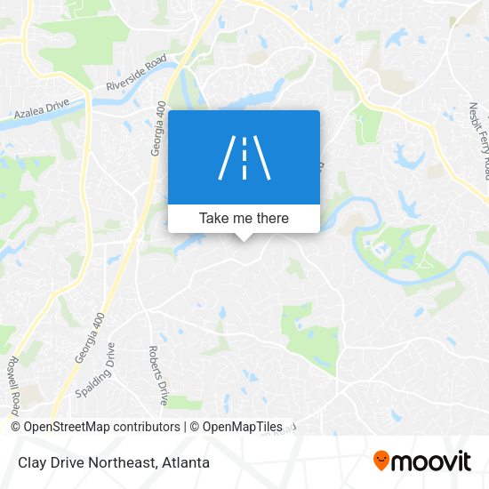 Clay Drive Northeast map
