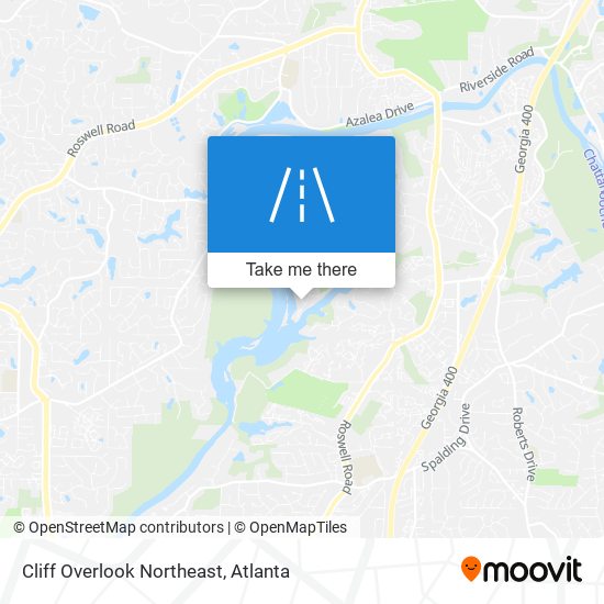 Mapa de Cliff Overlook Northeast