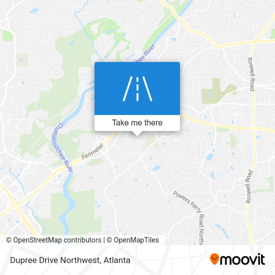 Mapa de Dupree Drive Northwest