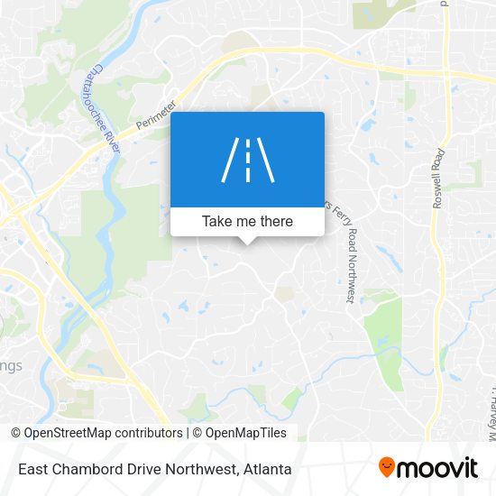 East Chambord Drive Northwest map