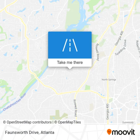 Faunsworth Drive map